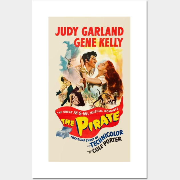 "The Pirate" Movie Poster Wall Art by HDC Designs